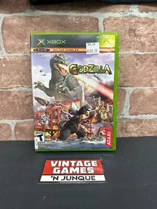 Godzilla Save the Earth Microsoft Xbox 2004 Complete CIB - Imagen 1 de 3