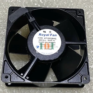 1 Stück NEU für Royal Fan UT125C[B40] 12038 12CM 200VAC 15/14W Lüfter - Bild 1 von 3