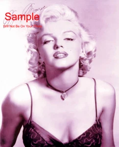 MARILYN MONROE signed handsigniertes Reprint Foto #1 - Bild 1 von 1