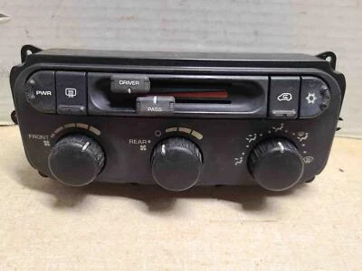 2003 DODGE CARAVAN FRONT MANUAL A/C TEMP CONTROL 3 ZONE DRIVER PASS AND REAR - Изображение 1 из 4