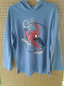 MARVEL Boys spiderman Pullover hoodie blue XXL(18) - Picture 1 of 8