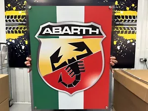 Abarth Scorpion Logo Sign - Italian Racing Car Garage Mancave - Picture 1 of 5