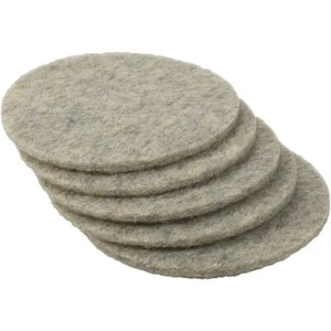 PRO SOURCE Gray Non-Abrasive Floor Burnishing Pads: 5 Pack, 20" Diameter - Picture 1 of 4