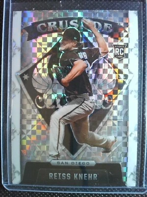 2022 Panini - Crusade - Reiss Knehr #21 (RC) - Building Block Prizm - Image 1 of 2