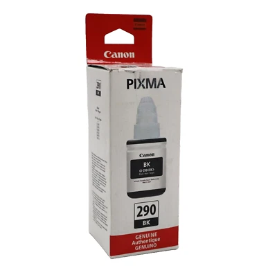 🔥CANON 290 BK 135ml BOTELLA TINTA NEGRA GI-290 1595C001 PESA COMPLETO Se envía hoy🔥 Foto 1 de 4