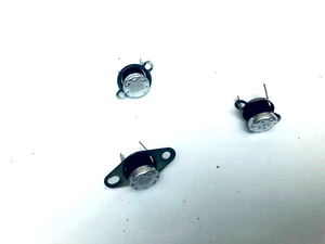 GE Microwave Model JVM6175SK3SS High Limit Thermostat 3 pieces Lot - Picture 1 of 4