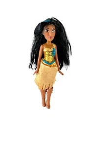 Disney Pocahontas Preowned 11" Doll Buckskin Style Dress Articulated Arms Hands - Picture 1 of 5