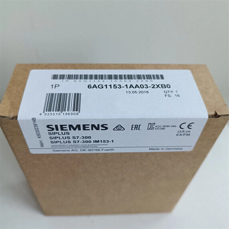 6AG1153-1AA03-2XB0 1PCS NEW SIEMENS SIPLUS ET 200M IM153-1 6AG1153-1AA03-2XB0 - Image 1 of 1