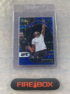 2021 Select UFC Ryan Spann Octagonside Blue Disco Prizm Rookie RC #24/99 - Picture 1 of 2