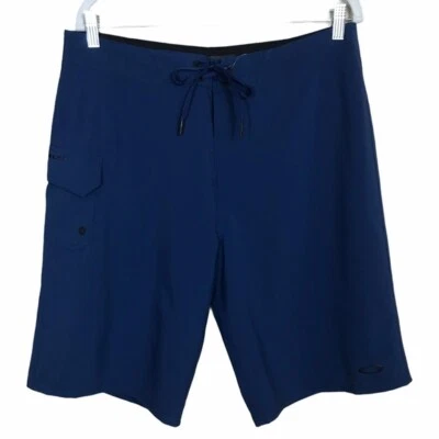 "Boardshorts Oakley Kana azul oscuro 21"" cintura 34 para hombre" Foto 1 de 4