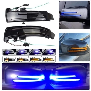 Paar LED Spiegelblinker Laufblinker Für Benz A B C E CLA GLA W176 W246 W204 W212 - Picture 1 of 7