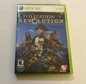Xbox 360 : Sid Meiers Civilization Revolution Video Game CIB Tested Nice - Picture 1 of 5