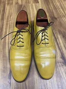 En-Sol Yellow Dress Shoe Men’s Size 8 - Picture 1 of 7
