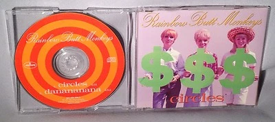 Cd Rainbow Butt Monkeys Circles/Danananana Canada 2 Tracks (Finger Eleven) Mint - Image 1 of 2