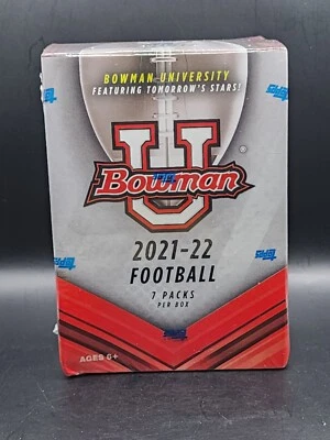 2022 Bowman Chrome University NFL Football Factory Sealed Blaster Box 🔥FastShip - Image 1 of 4