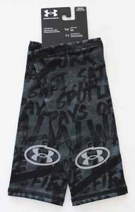Under Armour Graphic Calf Sleeves Adult S/M Black/Grey - Picture 1 of 2