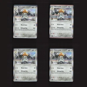 Melmetal 104/142 x4 JUEGO Corona Estelar Holo Raro Tarjeta Pokémon Casi Nuevo - Imagen 1 de 6