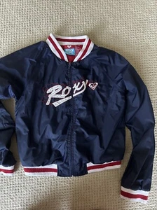 Classic Roxy Girl - Full Zip Sporty Jacket - Windbreaker, Rain, Cheer - Large - Picture 1 of 6