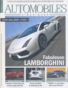 AUTOMOBILES CLASSIQUES n°174 06/2008 LAMBORGHINI GALLARDO FERRARI SUPERAMERICA - Foto 1 di 1