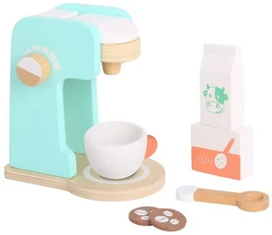 TOOKYLAND Cafetière Jouet en Bois - Ensemble de Jeu de Cuisine, 3 Ans + - Photo 1 sur 8