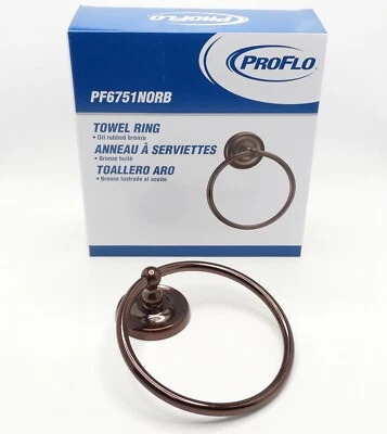 Anel de toalha de parede ProFlo PF6751 5-7/8" (PF6751NORB) bronze óleo - Imagem 1 de 4