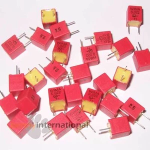 10x 22nF 63V WIMA CAPACITORS Pulse Film FKP 0.022uF - Bild 1 von 1