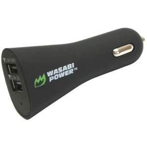 Wasabi Power Caricabatteria da Auto Doppio USB per GoPro Caricabatteria Auto ACARC-001 - Foto 1 di 3