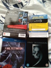 FINAL DESTINATION COMPLETE COLLECTION PART 1-5 Blu Ray & blu ray Steelbook 