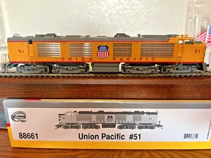 UNION PACIFIC - FIRST GAS TURBINE #51 LOCO - DC/DCC plug HO Scale - NEW - Picture 1 of 20