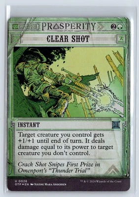 (3x) FOIL Clear Shot Breaking News Uncommon – MTG Magic the Gathering Card - Image 1 of 4