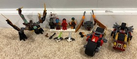 Lego Ninjago Ninja Bike Chase 70600 + Cole's Dragon 70599