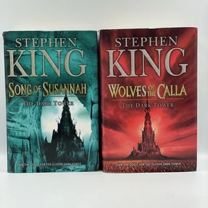 2x Stephen King The Dark Tower Books • Song of Susannah / Wolves of the Calla - Picture 1 of 14