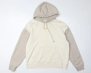Adidas Women's Beige Hoodie Size 14 Pullover - Picture 1 of 12