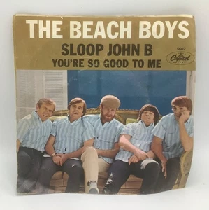The Beach Boys-Sloop John B/You’re So Good Yo Me-1966 7” Record Picture Sleeve - Picture 1 of 4