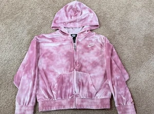 Nike Girls Velour Hoodie 6-7y - Picture 1 of 3