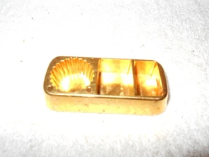 BMF VINTAGE MADE IN WEST GERMANY GOLD BRICK FLASCHENÖFFNER - Bild 1 von 3