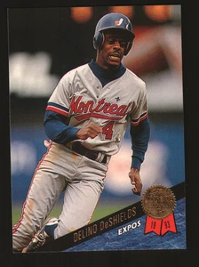 1993 Leaf Baseball #268 - Delino DeShields - Montreal Expos  93-701 - Picture 1 of 2