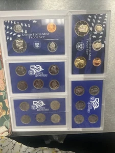 1999 Proof Set U.S. Mint Original Government Packaging OGP COA Lot - Picture 1 of 9