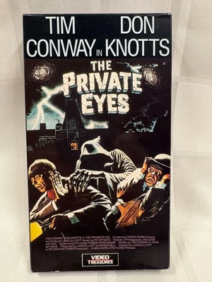 The Private Eyes VHS, 1980,  Tim Conway, Don Knotts Comedy Mystery - Image 1 of 3