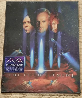 Manta Lab ME#078 The Fifth Element 4K+2D Steelbook Double Lenticular A NEW!!! - Image 1 of 4