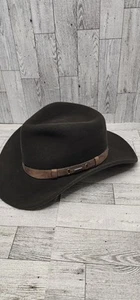 Vintage Mast Store Men's Felt Outback Hat - Picture 1 of 8