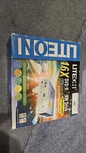 Vintage LiteOn 16x Internal DVD +-R/RW Recorder Double Layer 8.5 GB, W/ Box - Picture 1 of 1