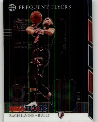 2019-20 Hoops Premium Stock Zach LaVine Frequent Flyers #7 Chicago Bulls - Image 1 of 2