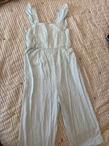 Girl Carter’s Jumpsuit Size 7 Lightweight 4th Of July One Piece Stripes - Picture 1 of 8