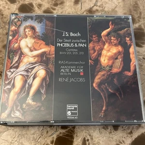 BACH - Phoebus & pan - CANTATES BWV 201, 205, 213 - RENE JACOBS - CD - Bild 1 von 8