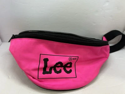 Riñonera LEE Vintage Años 90 Rosa Caliente Ajustable Foto 1 de 4