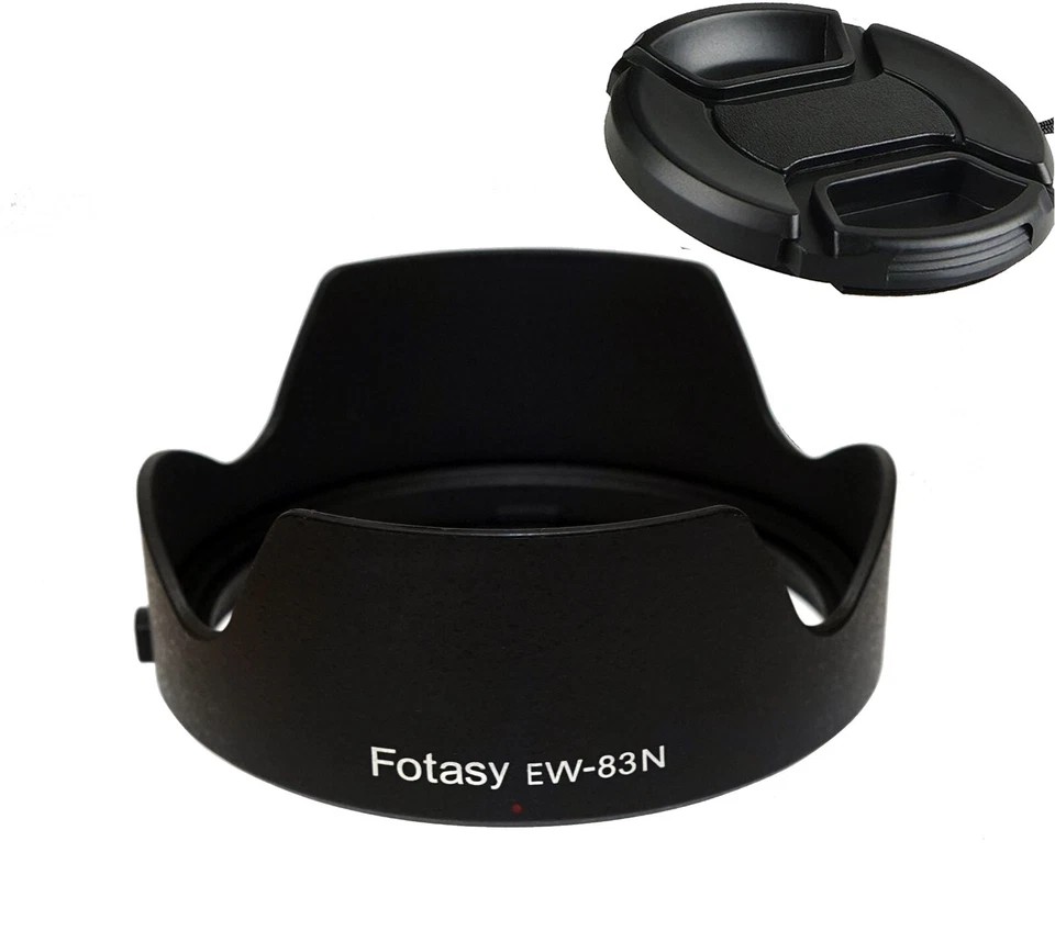 FOTASY Dedicated Bayonet Lens Hood for Canon RF 24-105mm f/4L IS USM replaces EW-83N