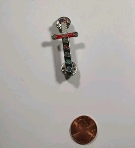 Herren Krawattennadel Oberbefehlshaber Schwert & Kreuz Dienstzweige - Bild 1 von 8