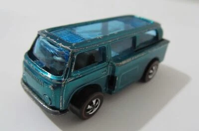 Vintage Hot Wheels Redline 1969 Volkswagen Beach Bomb Aqua Green Diecast - Image 1 of 4