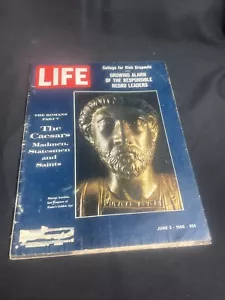 LIFE Magazine June 3 1966 The Caesars | College Rich Dropouts | Growing Alarm - Picture 1 of 19